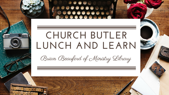 Lunch & Learn // Kenny Jahng interviews Brian Beauford of Ministry Library