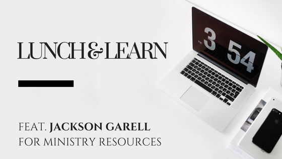 Lunch & Learn // Kenny Jahng Interviews Jackson Garrell of For Ministry Resources