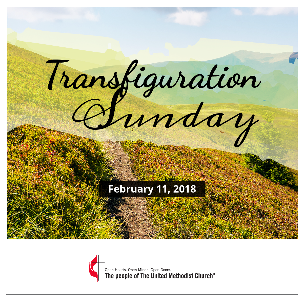 Transfiguration Sunday Church Butler Done for you social media for