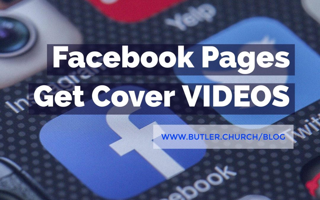 Facebook Pages Get Cover VIDEOS